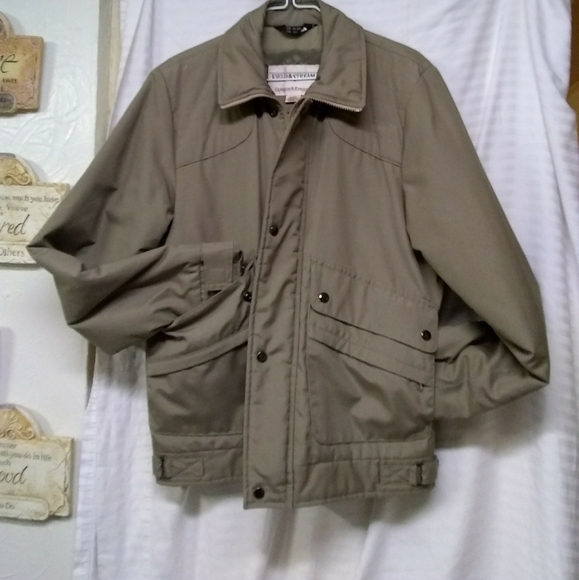 FIELD & STREAM Jacket Stone Brown Quilt line Sm/42 - Picture 2 of 13